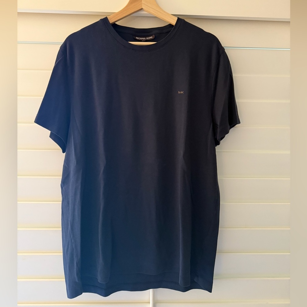 Michael Kors Navy Men's Short Sleeve Tee